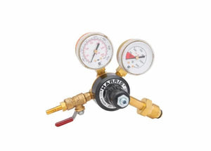 Harris Model 201-100P-580i-A-G N2 Brass Beverage Regulator - 3002262 - WeldingMart.com