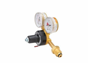 Harris Model 201-100P-580i-A-G N2 Brass Beverage Regulator - 3002262 - WeldingMart.com