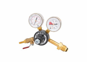 Harris Model 201-100P-580i-A-G N2 Brass Beverage Regulator - 3002262 - WeldingMart.com