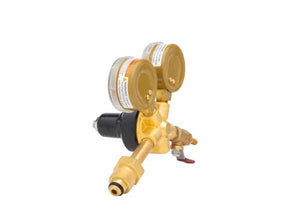 Harris Model 201-100P-580i-A-G N2 Brass Beverage Regulator - 3002262 - WeldingMart.com