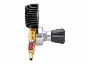 Harris Model 201-30-320i-G CO2 Brass Beverage Regulator - 3004600 - WeldingMart.com