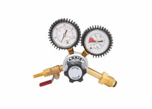 Harris Model 201-60-580i-A-G N2 Brass Beverage Regulator - 3004601 - WeldingMart.com
