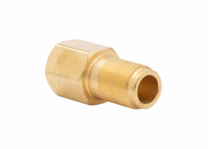 Harris Model 2357-3 Nipple for 2290 Heating Tip, brass pipe fitting, hex nut, threaded—welding accessory at WeldingMart.