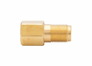 Harris Model 2357-3 Nipple for Model 2290 Heating Tips, hex nut and external thread, essential welding accessory, white background.