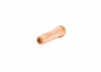 Harris Model 3690-0P Hand Cutting Tip 1500610 copper nozzle for welding, features round tip with small holes, on white background.
