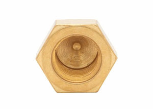 Harris Model 42559 Regulator Cap Nut 1/2-20 BRASS - 9001436 - WeldingMart.com