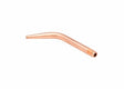 The Harris Model 5090-8N-AN Welding/Brazing Tip (1600136) features a threaded end, a curved tapered design, and easily attaches to a torch handle for efficient flame or gas direction during metalworking. Plain white background.