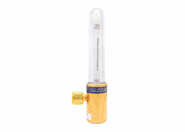 Harris Model 55-2N2/Air 90 9/16 in.-18 (F) Compensated Flowmeter - 5400613 - WeldingMart.com