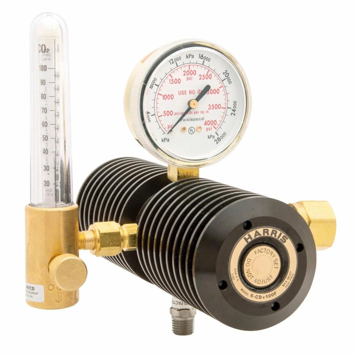 Harris Xp 100f Harris 3100090 - 6-cd-100f-320 high-capacity two stage flowmeter regul