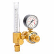 Harris 3100575 flowmeter regulator for welding with 200 PSI gauge, CO2-marked flowmeter for accurate gas control. WeldingMart tool.