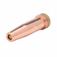 Harris 6290-0VVCU Machine Cutting Tip for welding tools, brass threaded end, grooved tip, fits WeldingMart cutting equipment.