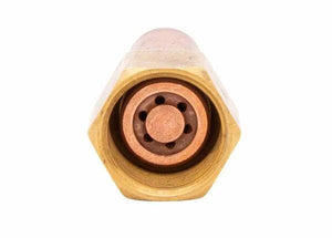 Harris 6290-2HA Specialty Heating Tip for acetylene, brass body, copper core—WeldingMart torch accessory for heavy-duty use.