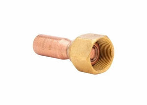 Harris 6290-2HA Heating Tip with large brass hex nut for welding, cutting torches, plumbing, HVAC, and metalworking tasks.