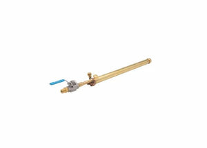 Harris Model 80 Jumbo Cutting Torch 1100010, brass body, control valve, blue lever—welding tool at WeldingMart, white background.