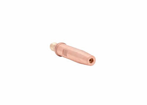 Harris 8090-4 cutting tip (1501950), copper welding nozzle for propane torches, ideal WeldingMart tool, white background.