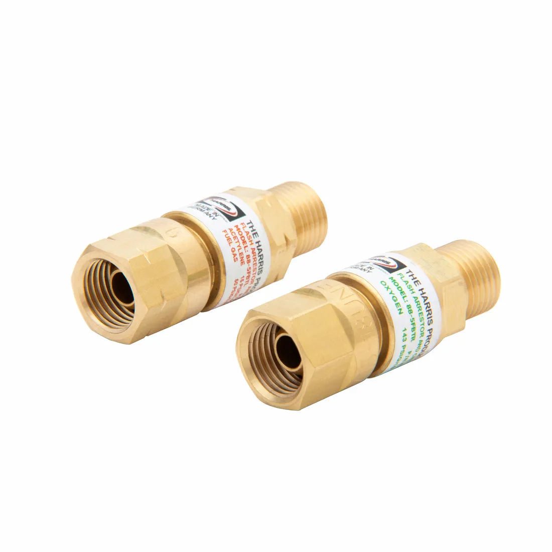 Harris Model 88-5 FBT Torch-Type Flashback Arrestor (R&L) - 4302202 - WeldingMart.com
