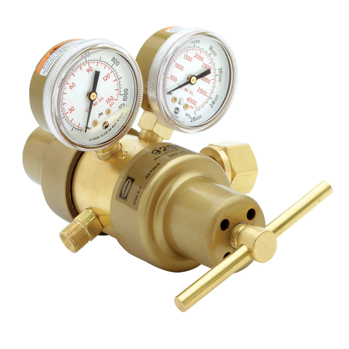 Harris Model 9296SS-50-346 Two Stage Pressure Regulator - 3302701 - WeldingMart.com