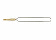 The Harris Model 9500 TWIN TIP - QC9500 features twin metal prongs and a brass handle with a threaded end for attachment, ideal for precise twin tip brazing. Shown against a plain white background.