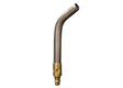 Harris HA-32i Inferno Swirl Heating Tip 1601115 for welding torch, stainless steel tip, brass base on white background.
