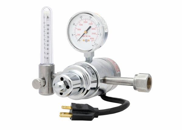 Harris Model HP725-100SCFH-320 120 volt Flowmeter Regulator - 3100402 - WeldingMart.com