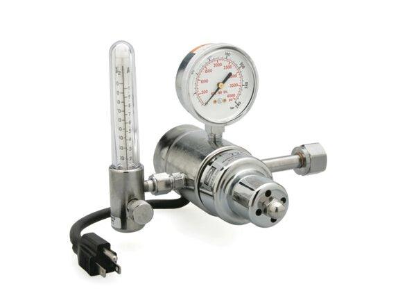 Harris Model HP725-100SCFH-320 120 volt Flowmeter Regulator - 3100402 - WeldingMart.com