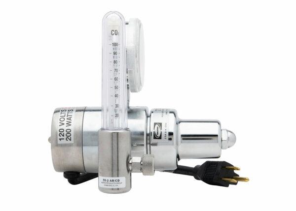 Harris Model HP725-100SCFH-320 120 volt Flowmeter Regulator - 3100402 - WeldingMart.com