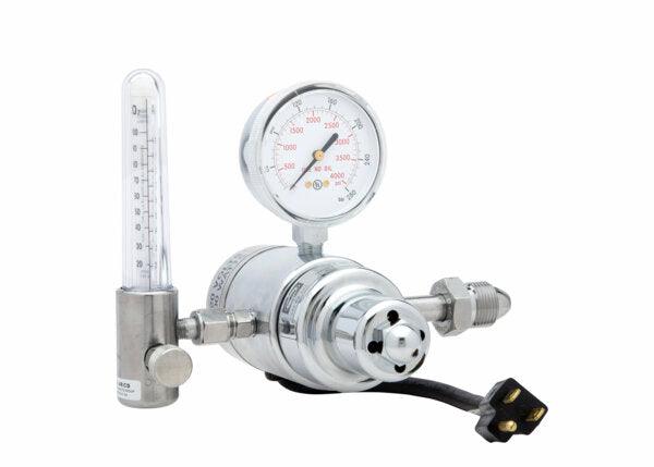 Harris Model HP725-100SCFH-580 240 volt Flowmeter Regulator - 3100406 - WeldingMart.com