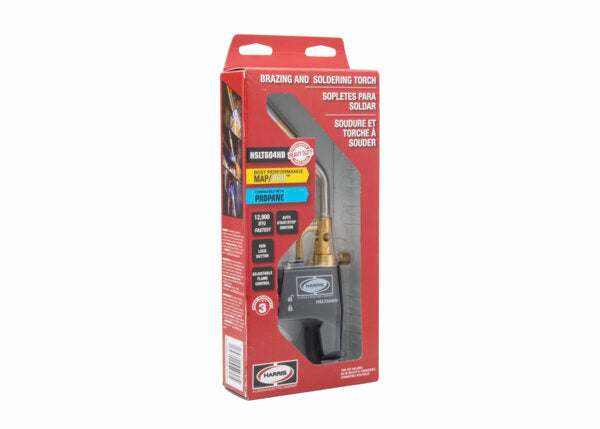 Harris Model HSLT604-HD Trigger Self-Lighting Air-Fuel Hand Torch - 1400356 - WeldingMart.com