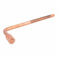 Harris 1800710 J-63-1 Welding Heating Tip & Tube, right-angle copper, perforated end, for oxy-acetylene torches.