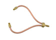 A close-up of the Harris Model TH-96-2P Heavy Duty Preformed Twin Tip Tube (1601716), ideal for brazing large diameter tubing.