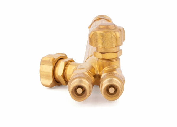 Harris Model V-315C V-Series Combination Torch Handle with Check Valves - 1400315 - WeldingMart.com