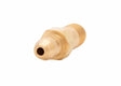 Harris Regulator Inlet Stem CGA 200-1/4NPT 2" brass adapter for welding regulators, gas equipment, and fluid transfer systems.