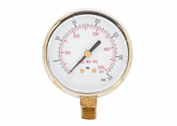Harris Regulator Pressure Gauge 2.5 in. 500 PSI / 35 BAR - 9006117 - WeldingMart.com