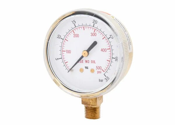 Harris Regulator Pressure Gauge 2.5 in. 500 PSI / 35 BAR - 9006117 - WeldingMart.com