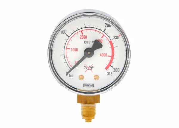 Harris Regulator Pressure Gauge 50mm 315 BAR / 4567 PSI - 9006468 - WeldingMart.com