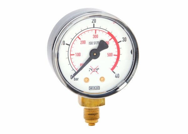 Harris Regulator Pressure Gauge 50mm 40 BAR / 580 PSI - 9006469 - WeldingMart.com