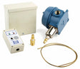 Harris Remote Alarm Kit 4300343 for 220 Acetylene welding systems with brass fittings, coiled tube, control box, and alerts.