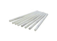 Eight Harris ROUND SOAPSTONE 3011001 welding marking sticks, diagonally arranged on white. Essential welder accessory.