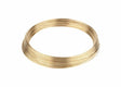 A neatly coiled bundle of Harris 38T350 Safety-Silv 38T silver brazing alloy wire (1/16 in, 50 troy oz coil) forms a smooth, shiny golden loop, with several even loops stacked together on a white background.