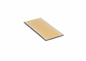 Harris Shade 11 Glass Gold Mirror Welding Filter Lens 2 in. x 4-1/4 in. - 1093110 - WeldingMart.com