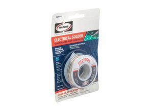 Harris Silver Bearing Lead-Free Rosin Core Electrical Solder 1/16 X 3 OZ - 6 CARTON BLISTER CARD - 327793 - WeldingMart.com