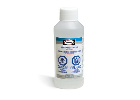 Harris Stainless Steel Liquid Soldering Flux - Four Ounce Bottle - (6 Pack) - 331929 - WeldingMart.com