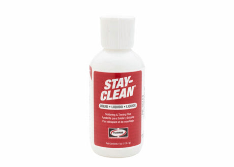 Harris Stay-Clean Liquid Soldering Flux - Four Ounce Bottle - SCLF4 - WeldingMart.com