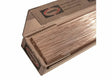 A partially open cardboard box labeled Harris shows bundled thin, straight rods inside. The box contains Harris Stay-Silv 15 Phos-Copper Brazing Alloy, 3/32 in (2.4 mm), 25 lb (15536R), for HVAC refrigeration applications.