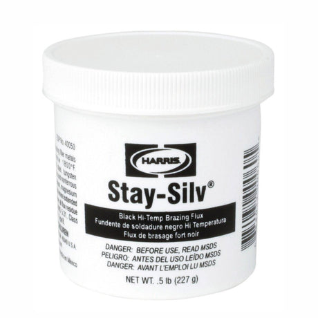 Harris Stay-Silv Black Brazing Flux - One Pound Jar - (12 Pack)- SSBF1 - WeldingMart.com