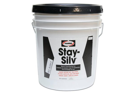 Harris Stay-Silv Black Paste Brazing Flux - 60 Pound Pail - SSBF60 - WeldingMart.com