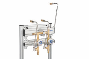 Harris Three N2 Dewar Source x One Freezer with One Liquid N2 Withdrawal Port CGA 295 - 4703013 - WeldingMart.com