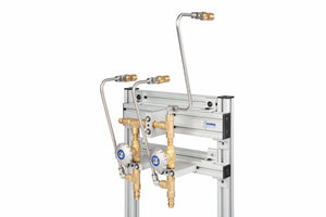 Harris Three N2 Dewar Source x One Freezer with One Liquid N2 Withdrawal Port CGA 295 - 4703013 - WeldingMart.com