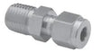 Harris Tube Fitting 1/4” x 1/4” MNPT Brass - 9007051 - WeldingMart.com