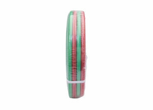 Stack of plates with green, pink, and white edges, similar to Harris Twin All Fuel Gas Welding Hose 3/8" Fittings GRADE T.